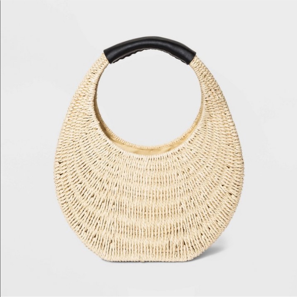 Target Straw Purse